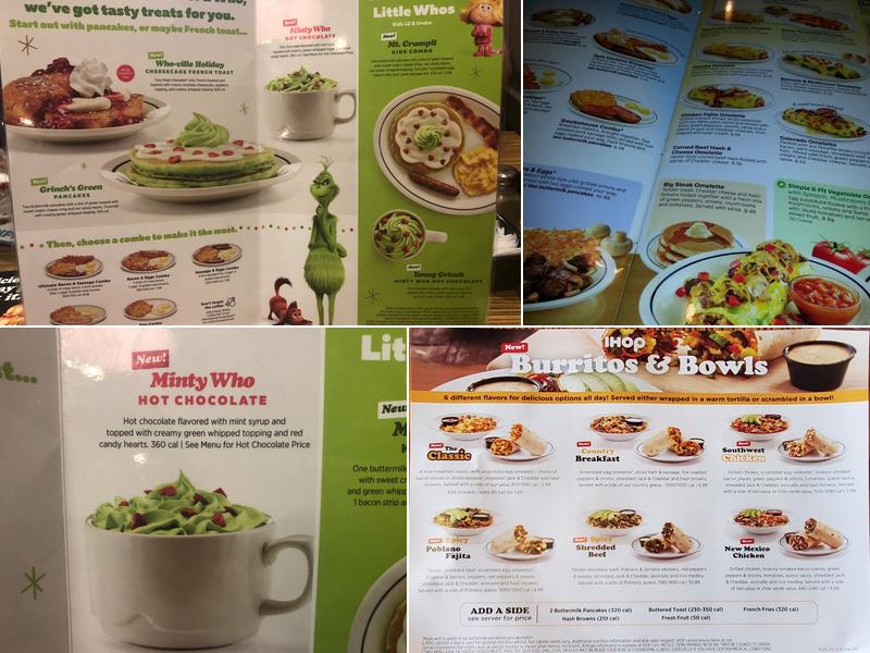 IHOP Menu