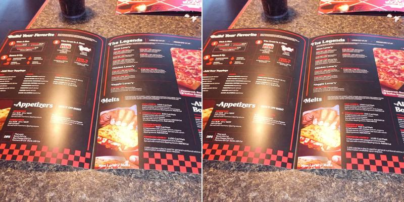 Pizza Hut Menu