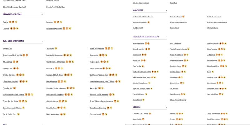 The Silver Line Diner and Market Menu