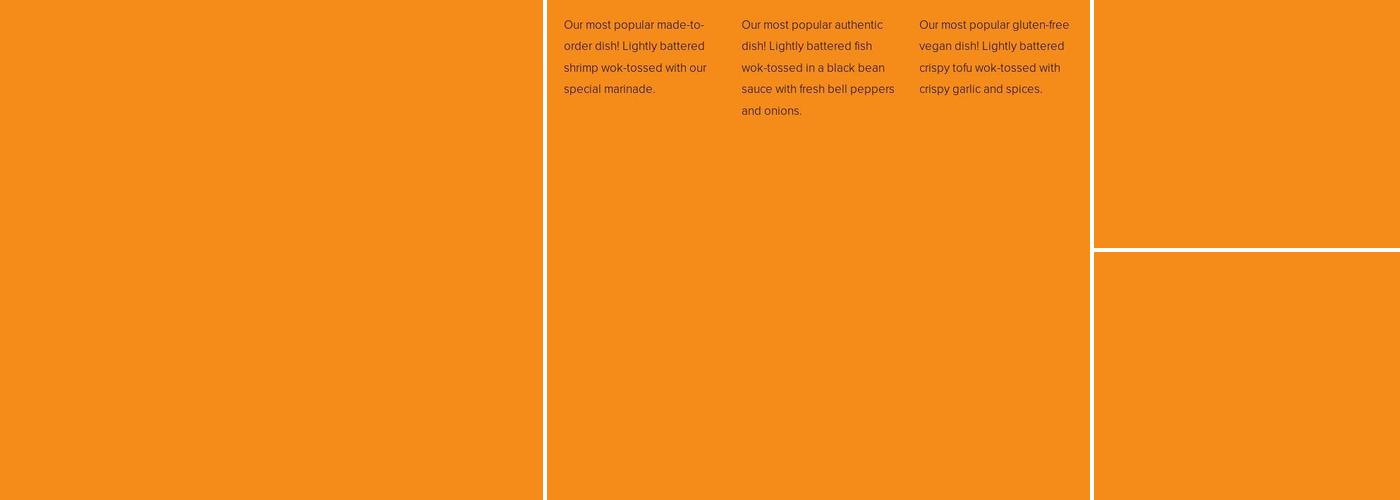 Fortune Express Classic Chinese Food Menu