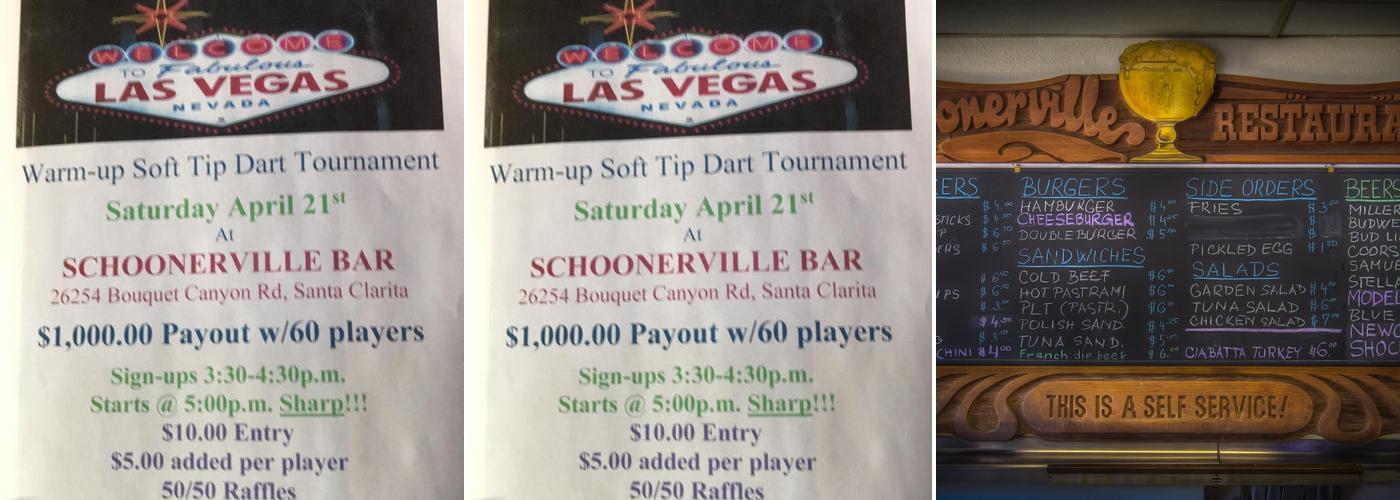 Schoonerville Menu