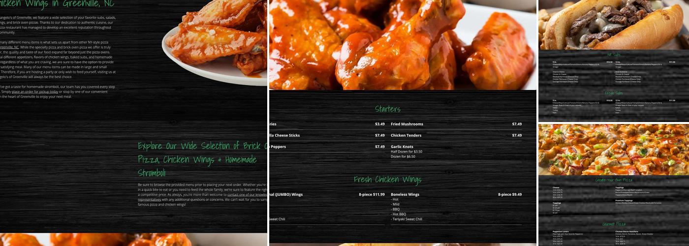 Michaelangelo's Pizza & Subs Menu