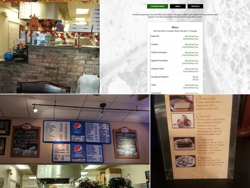 Dimaggio's Pizzeria Menu