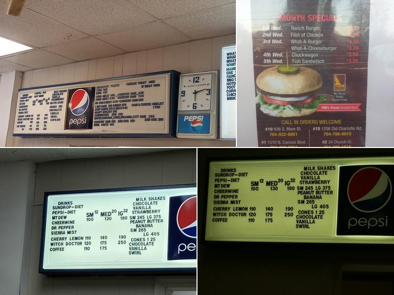 What-a-Burger Menu