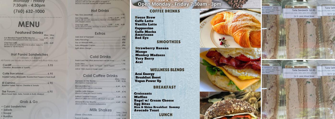 Cafe 477 Encinitas Menu