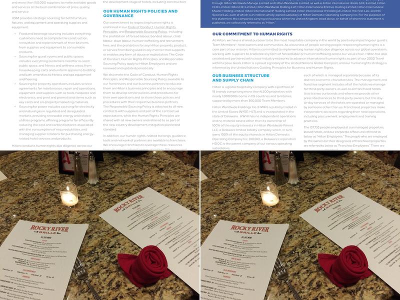 Rocky River Grille Menu