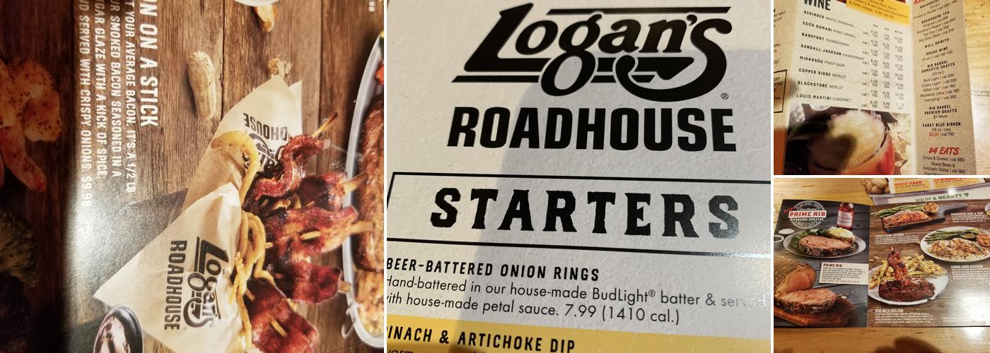 Logan's Roadhouse Menu