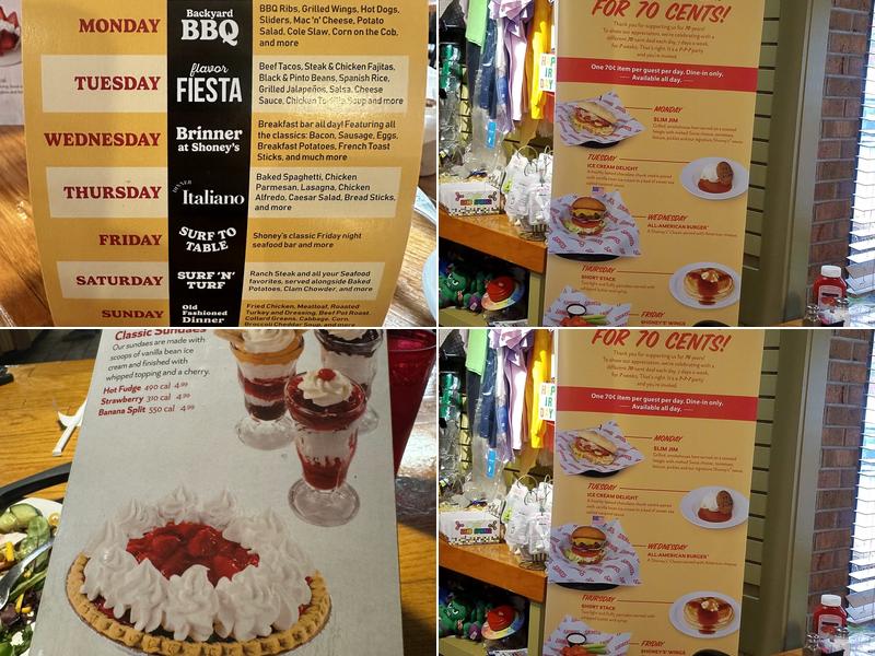 Shoney's Menu