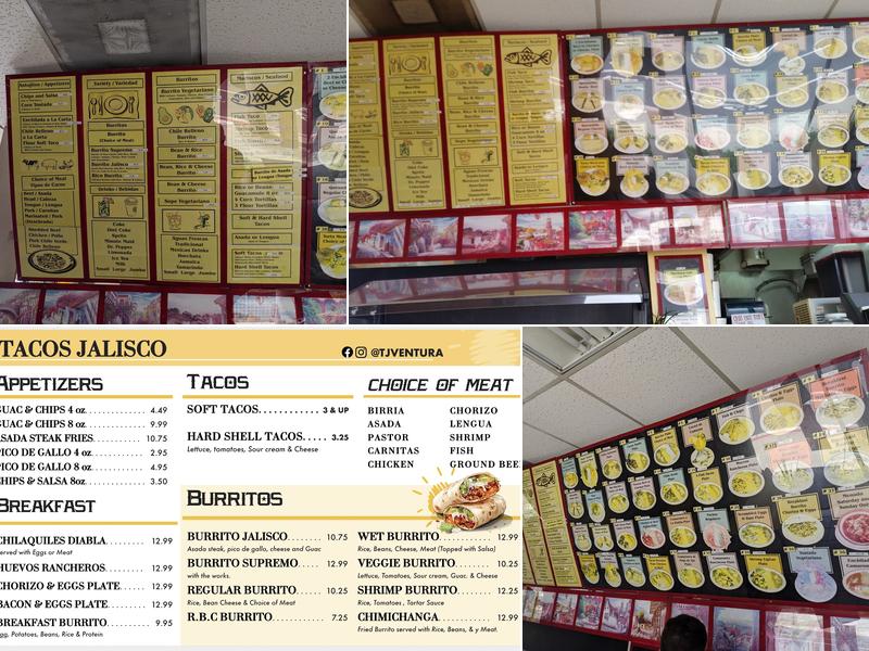 Corrales Mexican Food On Main Menu