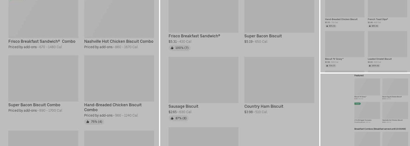 Hardee’s Menu