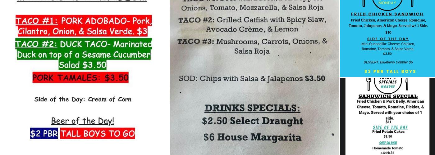 Bonfire BBQ & Catering Menu