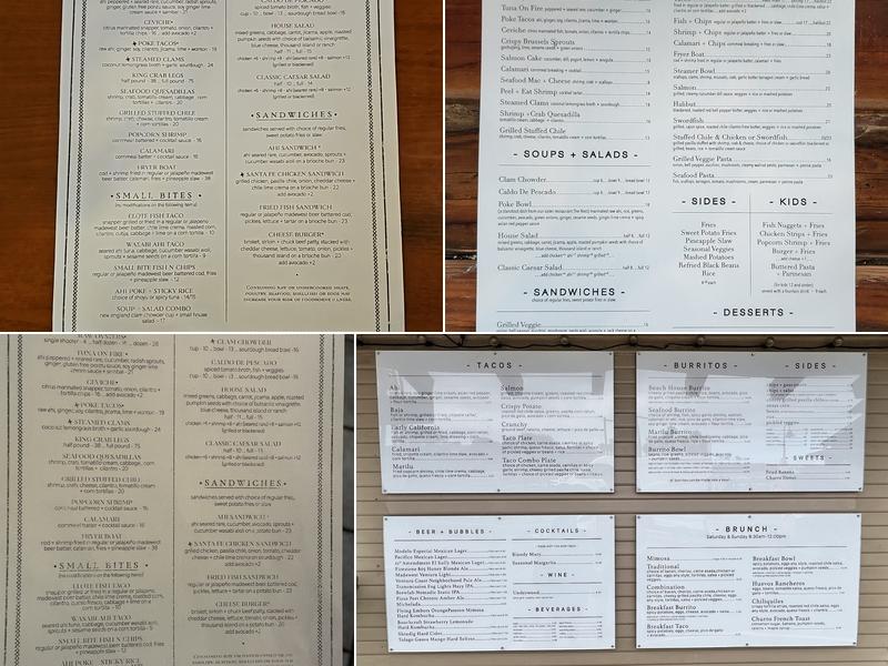 Eric Ericsson’s Fish Co Menu