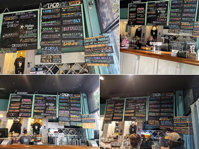 White Duck Taco Shop Downtown Menu