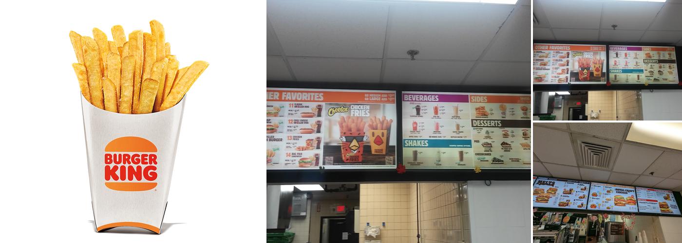 Burger King Menu