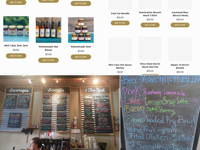 Biscuit Head Menu