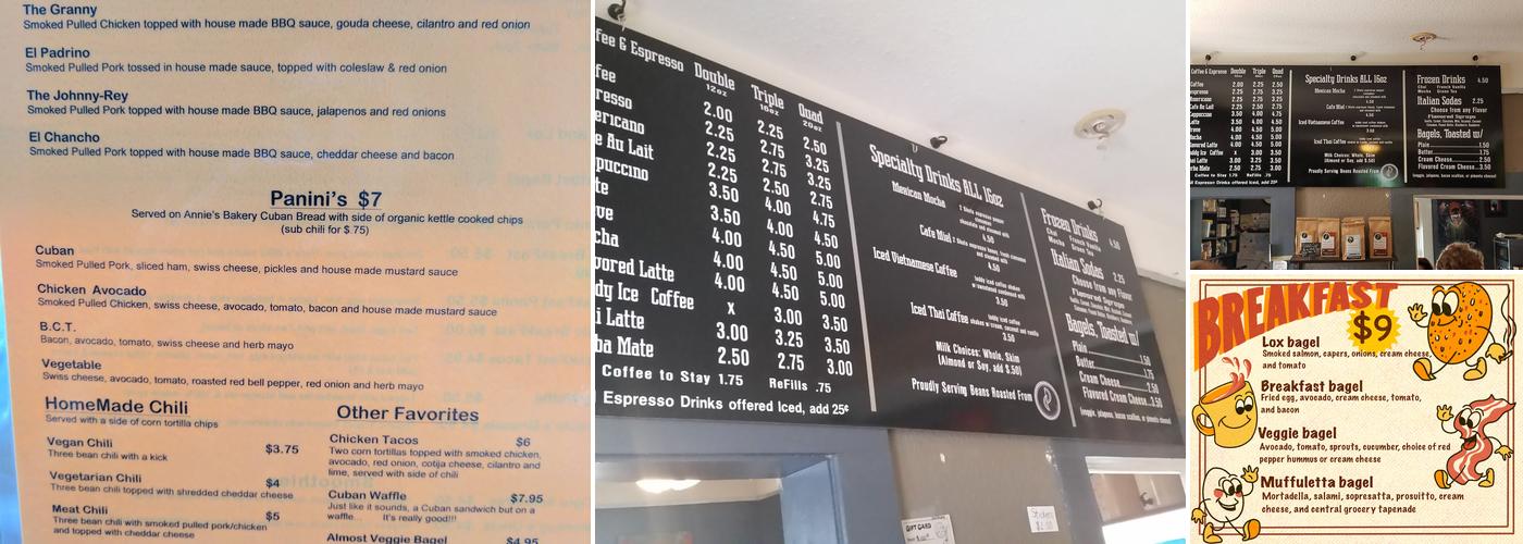 BattleCat Coffee Bar Menu