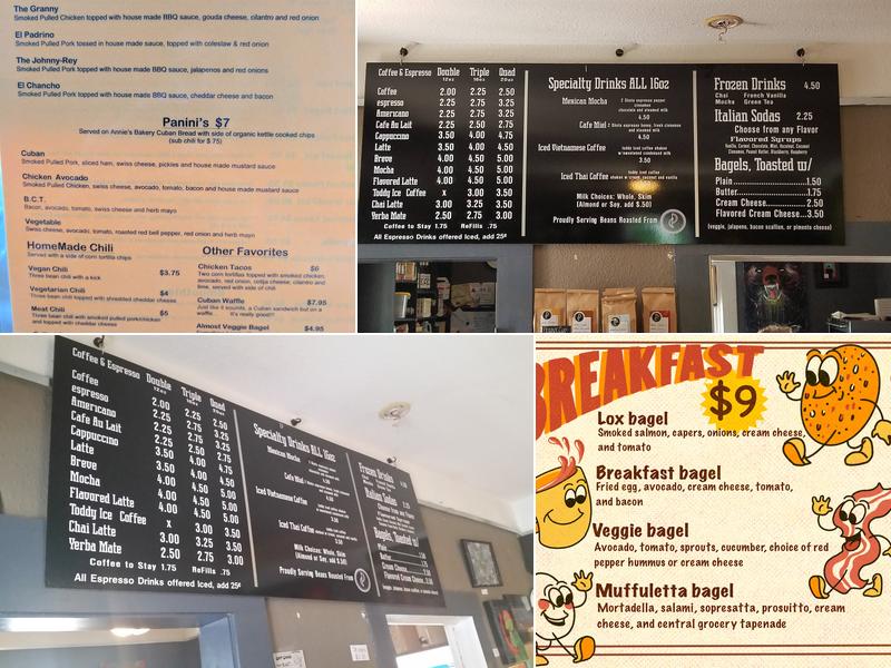 BattleCat Coffee Bar Menu