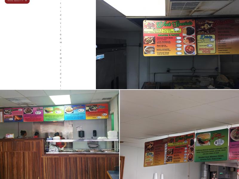 Taqueria Muñoz Menu