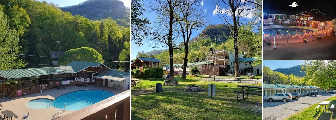 Geneva Riverside Lodging and Tiki Bar & Grill