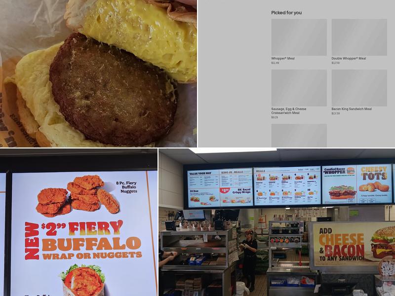 Burger King Menu