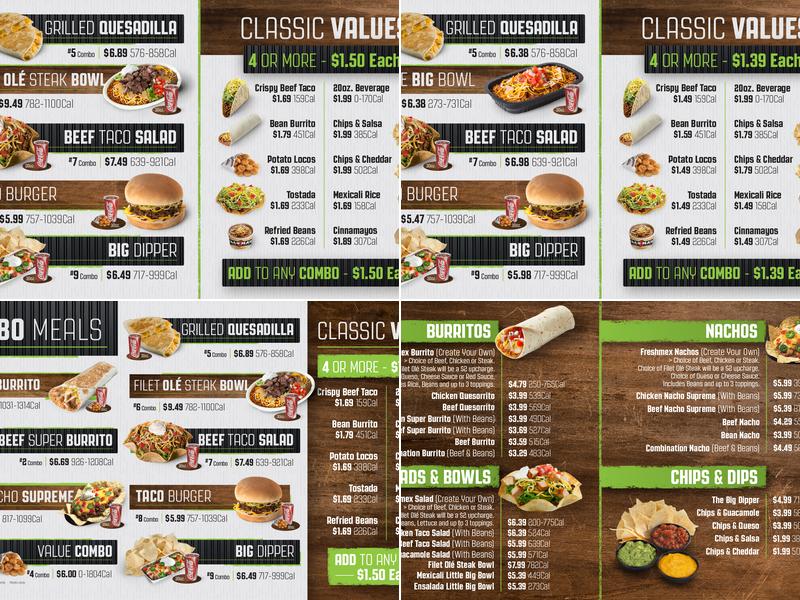 Taco Mayo Menu