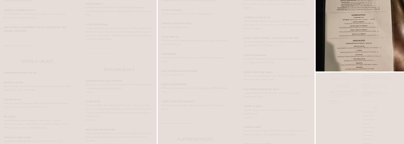 Lotus Bar & Eatery Menu