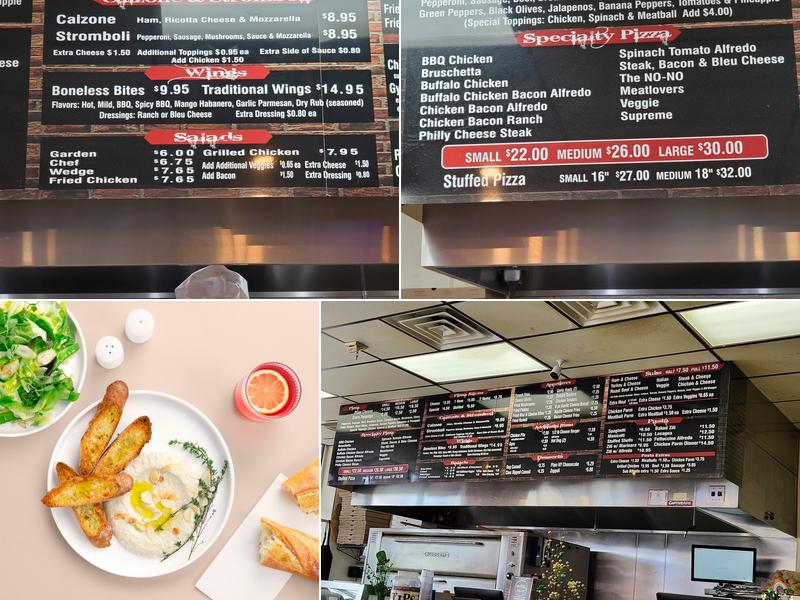Empire Pizza Menu