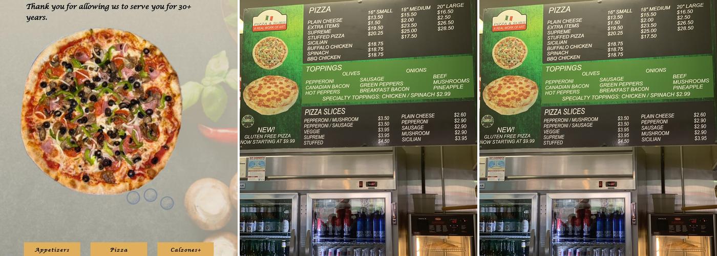 Michaelangelo's Pizza & Subs Menu