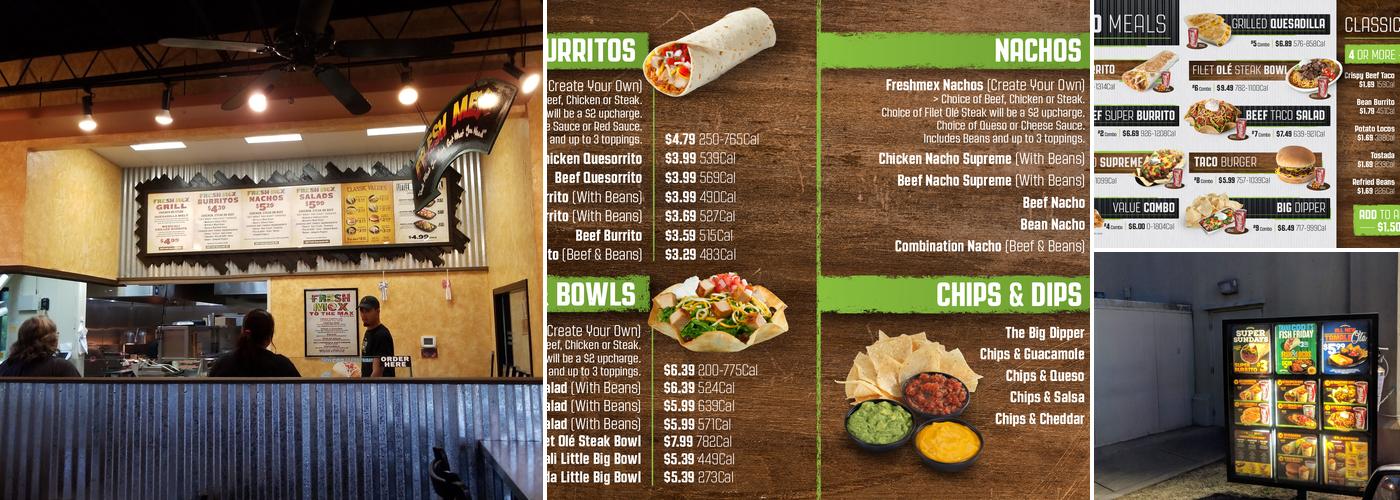 Taco Mayo Menu