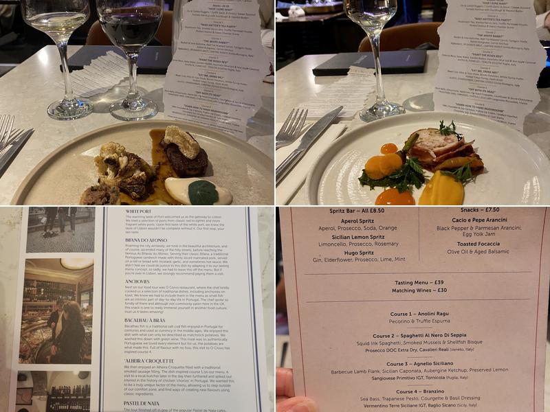 Six by Nico Edinburgh Menu