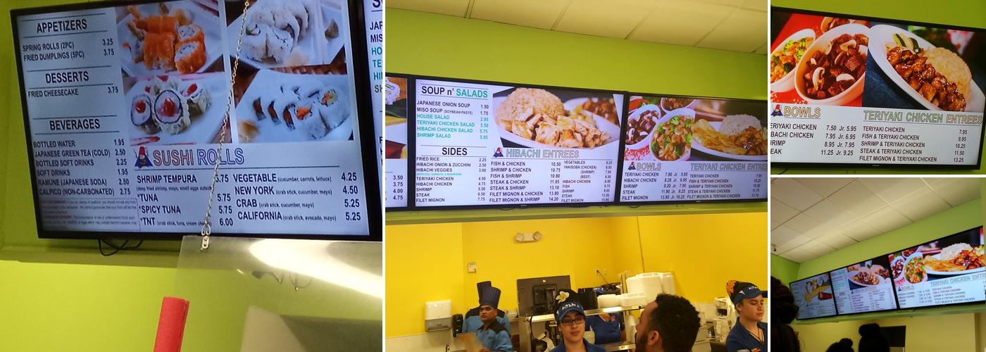 Miyabi Jr Japanese Express Menu