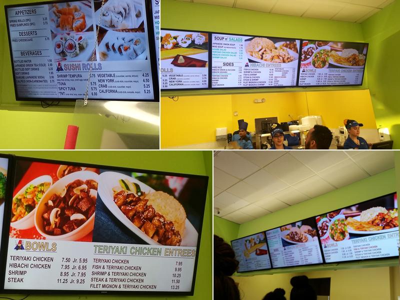 Miyabi Jr Japanese Express Menu