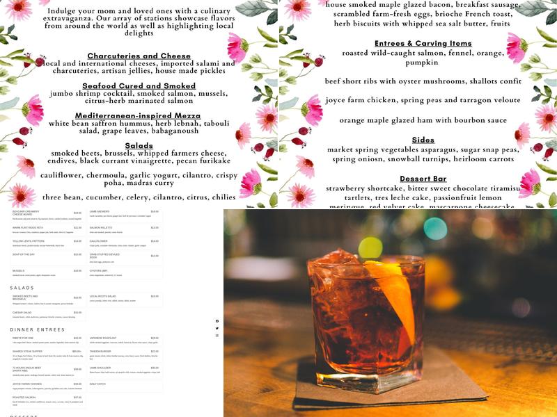 Tandem Menu