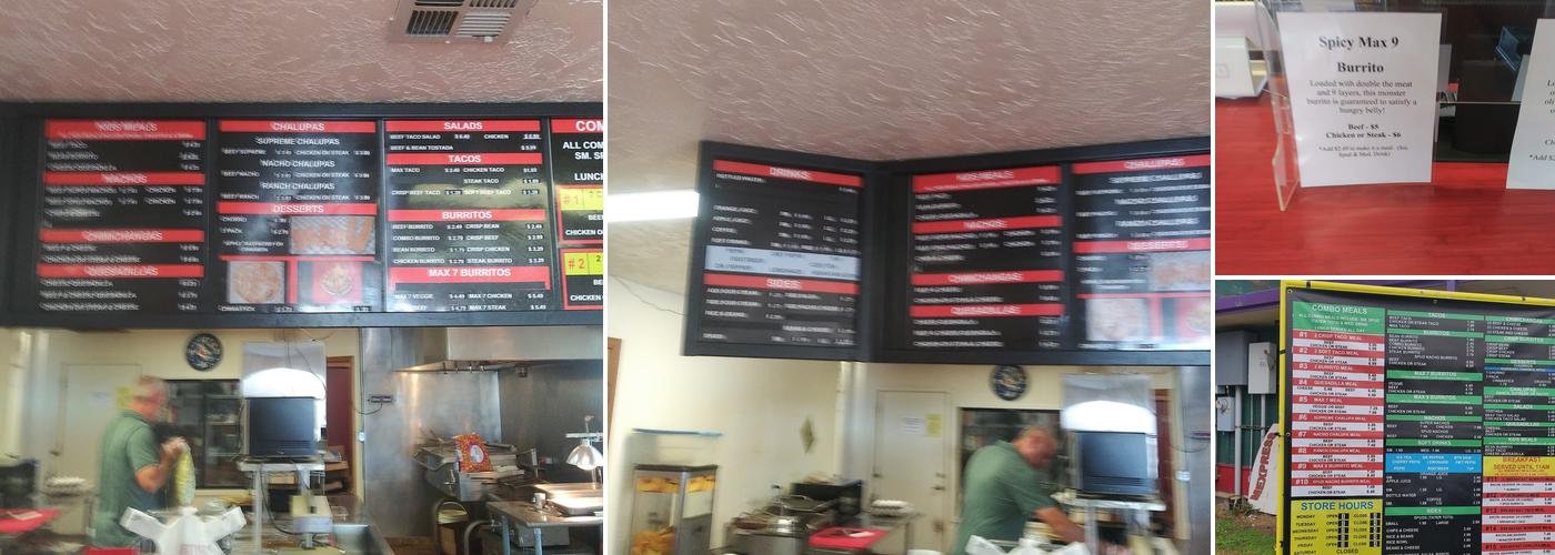 MEXPRESS Menu