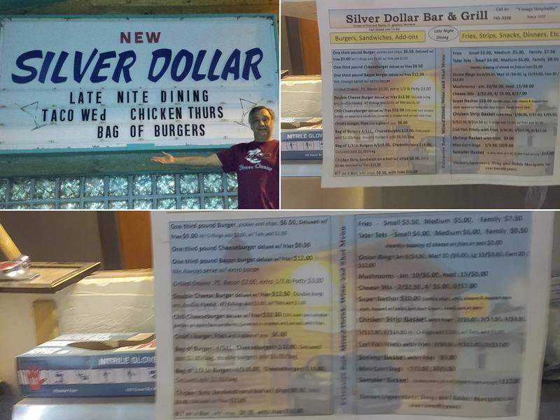 Silver Dollar Bar & Grill Menu