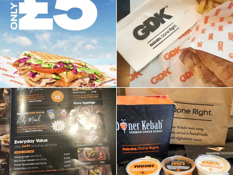 German Doner Kebab Menu