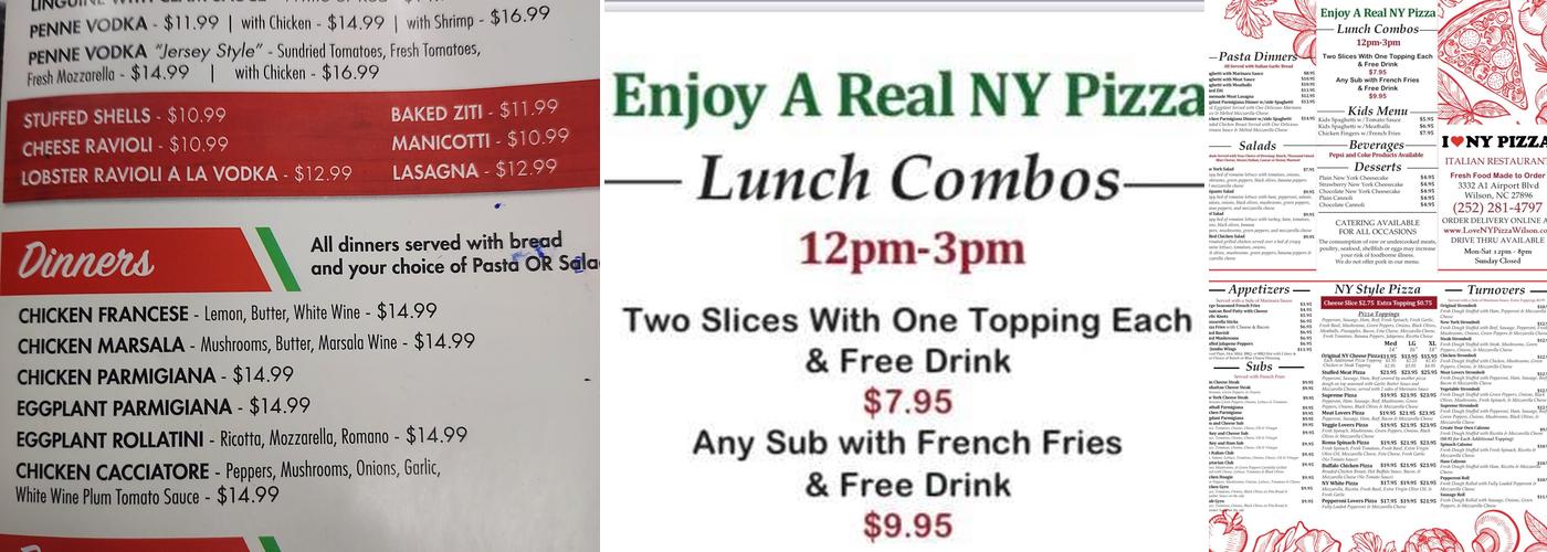 Armando's Pizza and Tacos of Wilson Menu