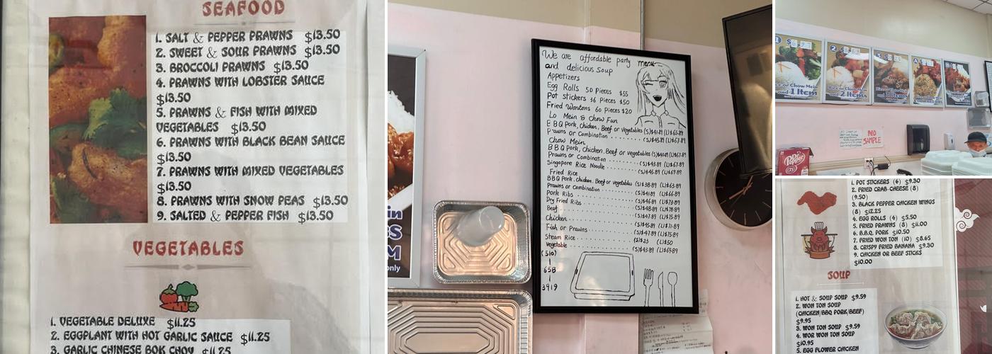 New Big Daddy's Menu