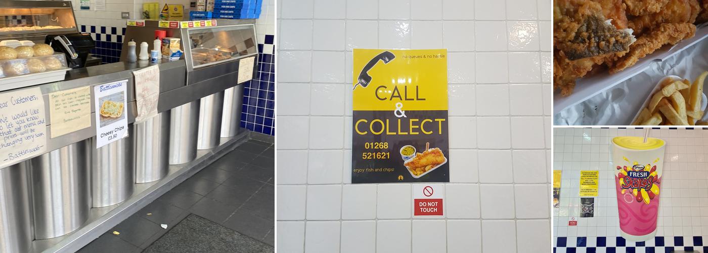 Battleswick fish and chip shop