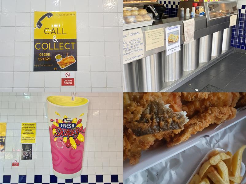 Battleswick fish and chip shop