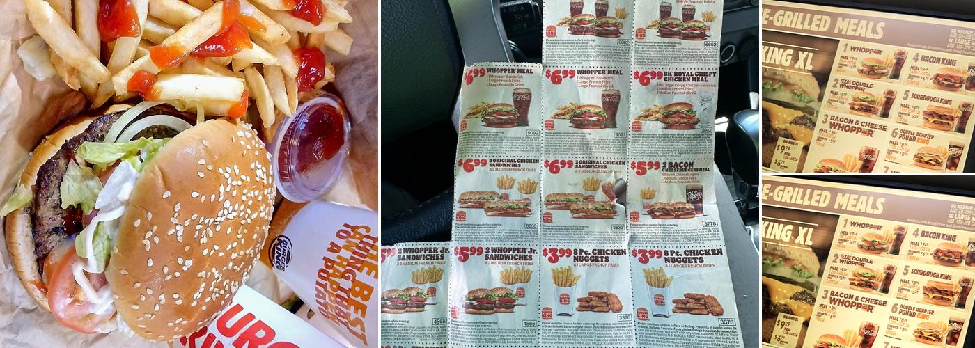 Burger King Menu