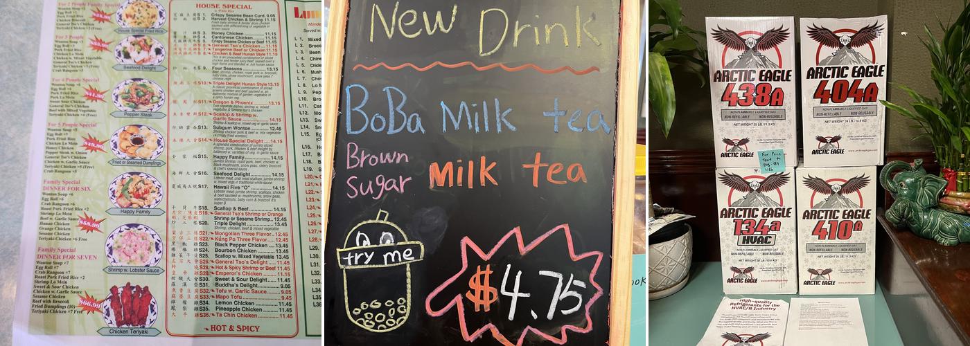 Little China Restaurant Menu