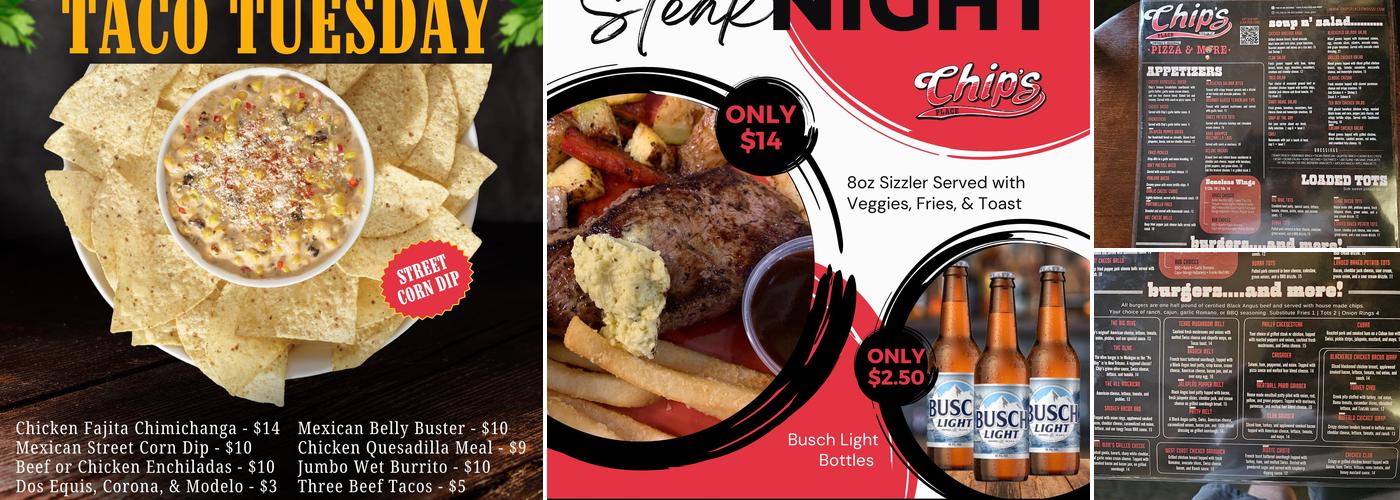 Chips Place Menu