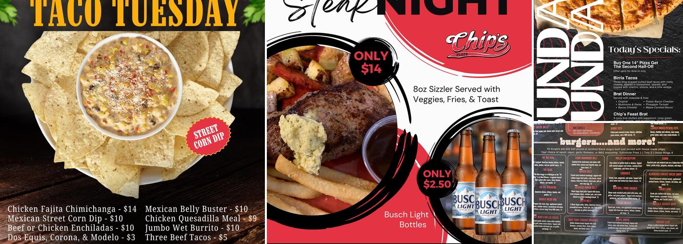 Chips Place Menu