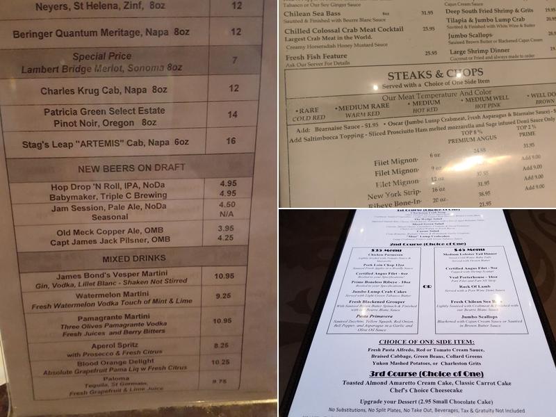 Mickey & Mooch Menu
