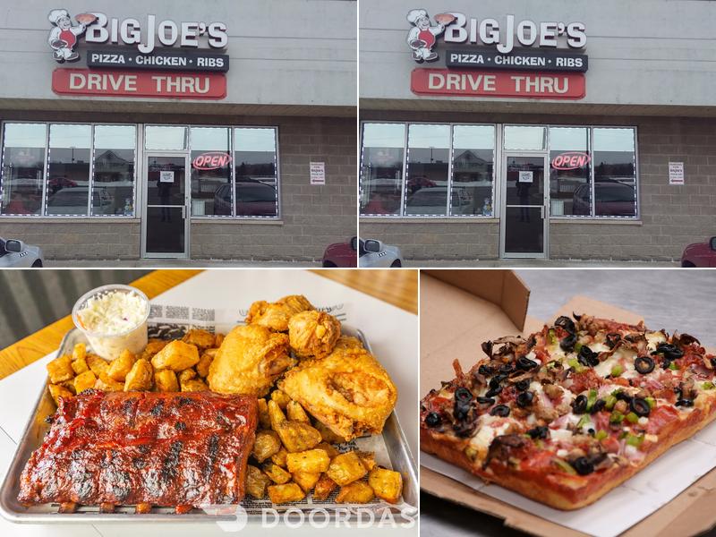 Big Joe's Pizza Chicken Ribs Seafood