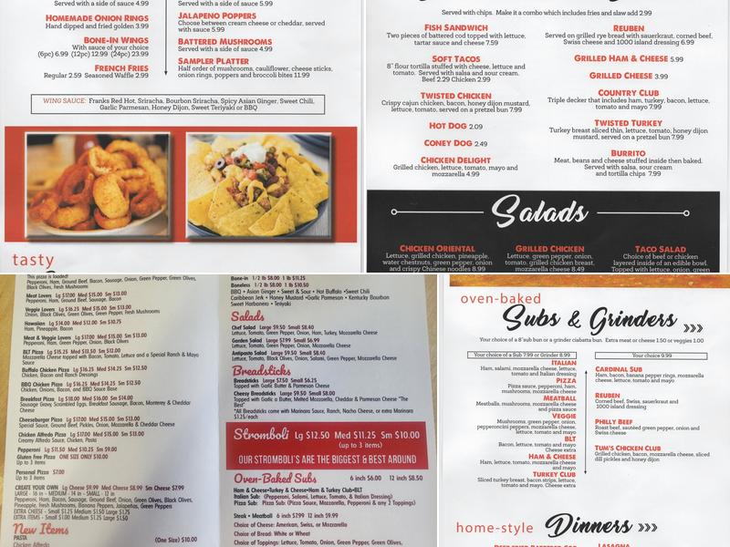Millington Pizza & More Menu