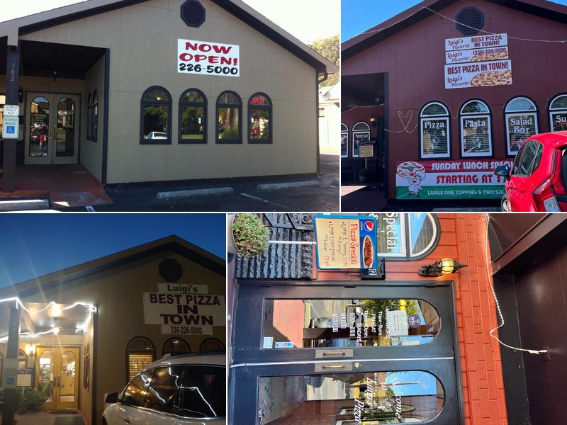 Luigi's Pizza 302 N Main St, Graham