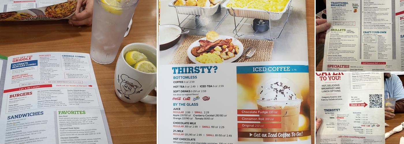 Jimmy's Egg - Lawton Menu