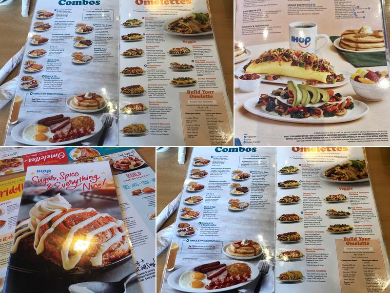 IHOP Menu